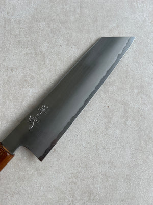 Gyuto K-tip 215 mm Shirogami #1 stainless clad - Amerikansk Valnød
