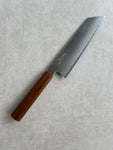 Gyuto K-tip 215 mm Shirogami #1 stainless clad - Amerikansk Valnød
