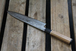 Gyuto 240 mm aus10 - African Blackwood, Sølv og Elm
