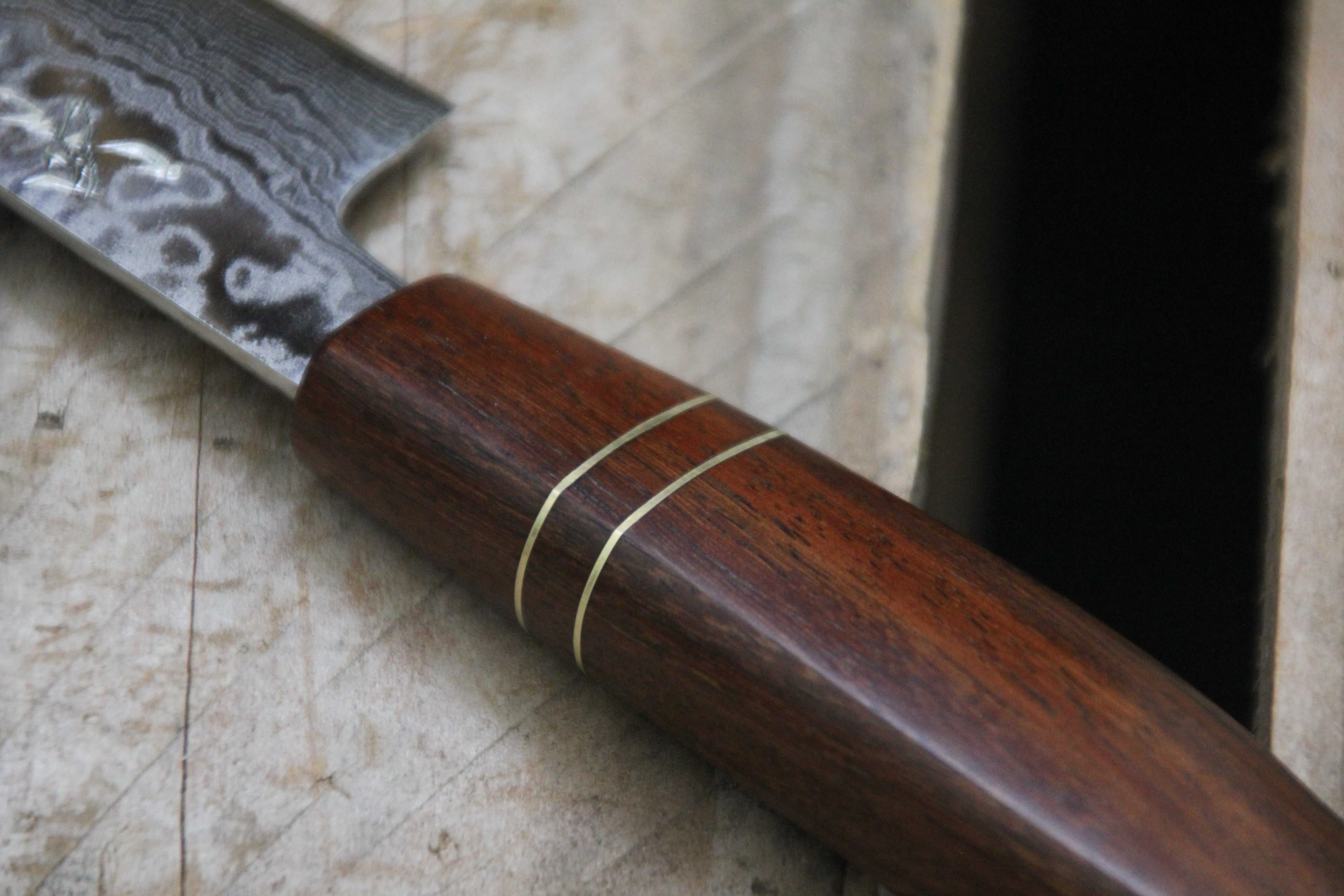 Petty 150 mm aus10 - Hårdttræ og Messing