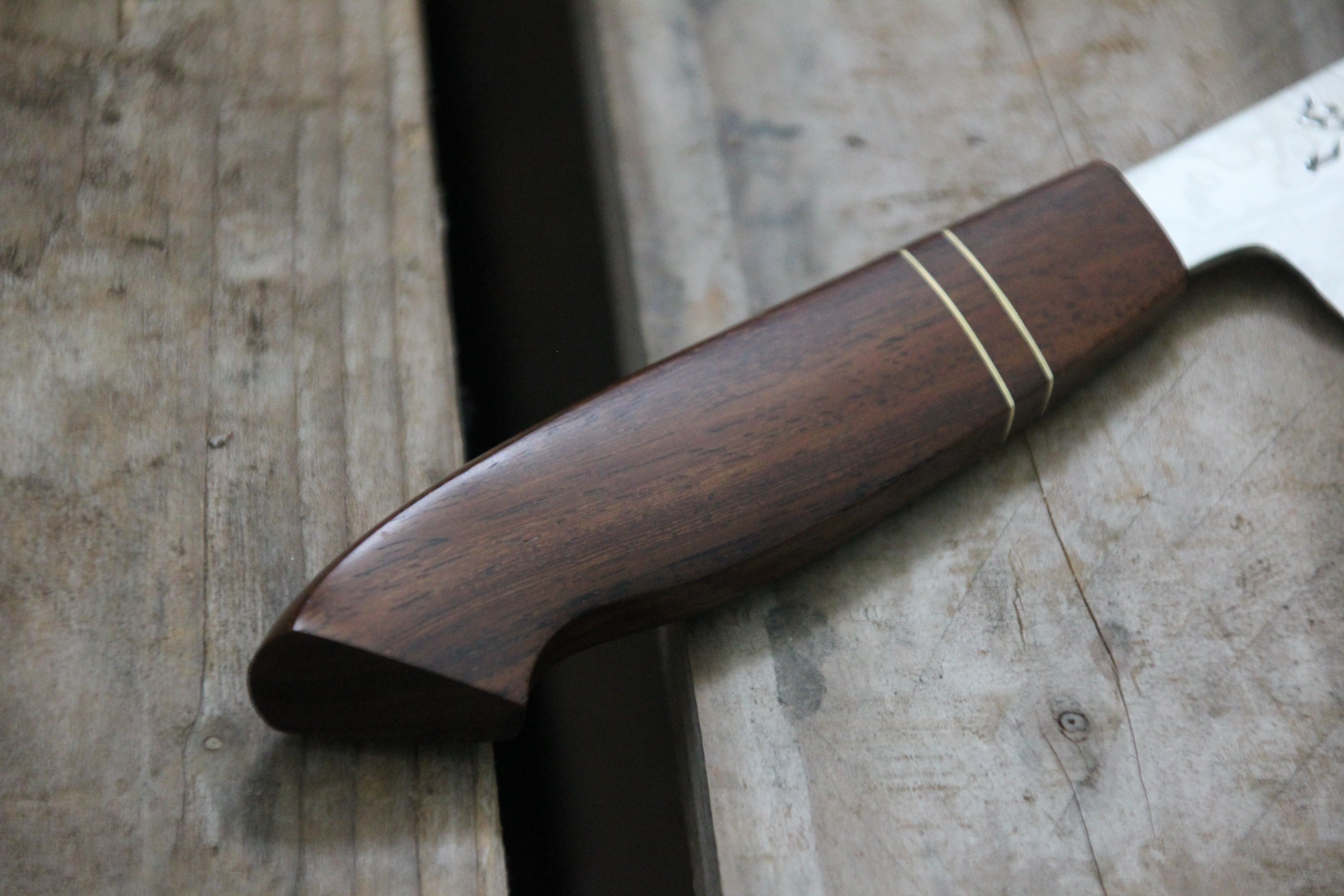 Petty 150 mm aus10 - Hårdttræ og Messing